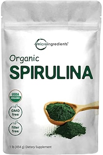 Foto 1 | Microingredientes De Espirulina Orgánica En Polvo, 454 G, 70% De Proteína - Venta Internacional.