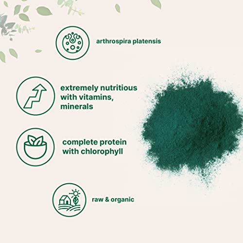 Foto 8 pulgar | Microingredientes De Espirulina Orgánica En Polvo, 454 G, 70% De Proteína - Venta Internacional.