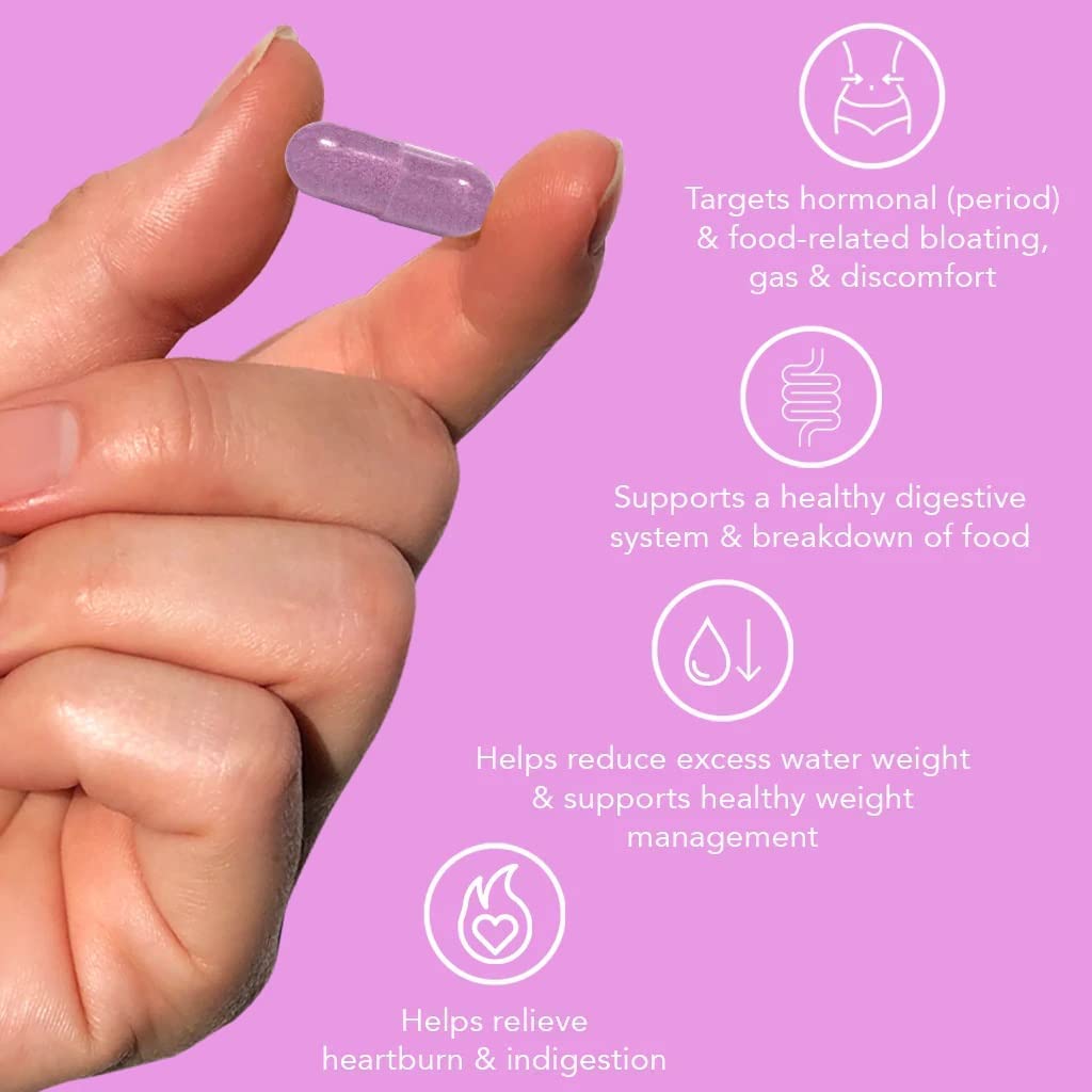 Foto 4 pulgar | Suplemento Hairtamin Bloatamin Mezcla Sinérgica Vegana - Venta Internacional.