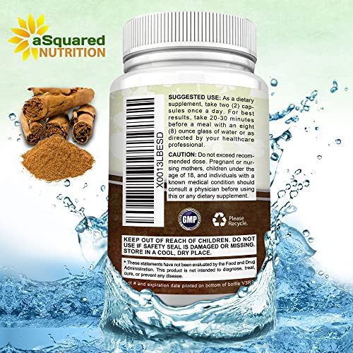 Foto 7 pulgar | Suplemento De Canela Natural De Ceilán De Squared Nutrition 1200 Mg - Venta Internacional.