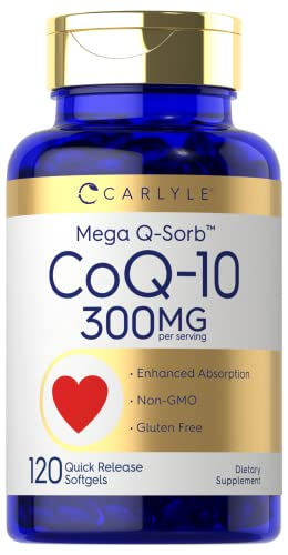 Foto 1 | Suplemento Carlyle Coq10 300 Mg 120 Cápsulas Blandas Mega Q-sorb - Venta Internacional.
