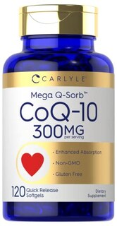 Foto 1 | Suplemento Carlyle Coq10 300 Mg 120 Cápsulas Blandas Mega Q-sorb - Venta Internacional.
