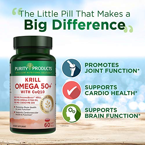 Foto 5 pulgar | Complementa Purity Products Krill Omega 50+ Con Coq10 60 Sof - Venta Internacional.