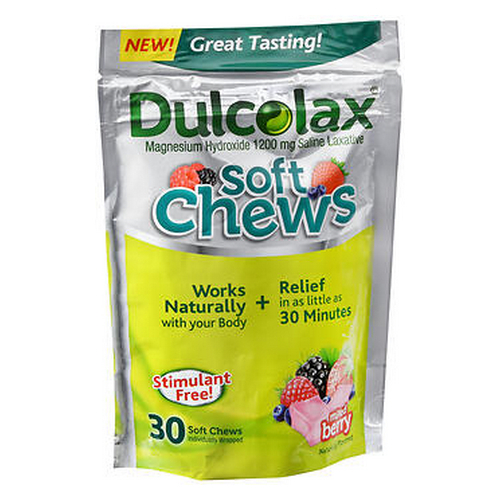 Supplement Act Dulcolax Soft Chews Berry 30 Soft Chews - Venta Internacional.