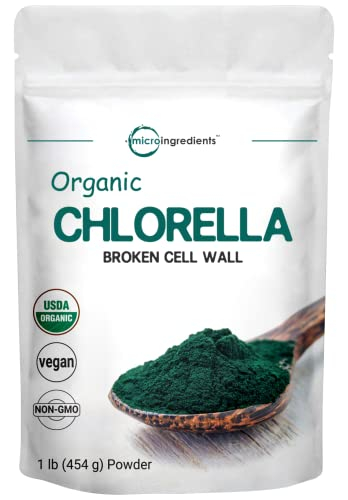 Foto 2 pulgar | Microingredientes Orgánicos De Clorella En Polvo, 454 G - Venta Internacional.