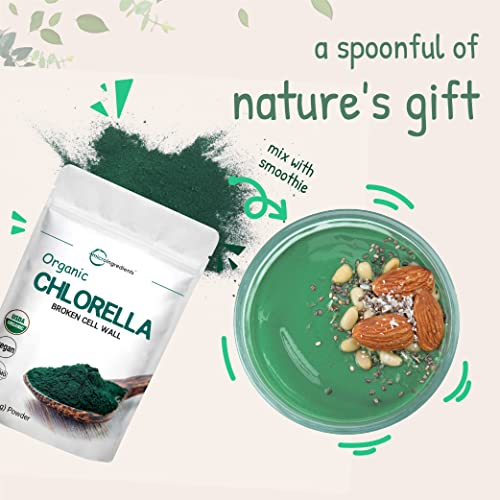 Foto 7 pulgar | Microingredientes Orgánicos De Clorella En Polvo, 454 G - Venta Internacional.