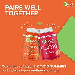 Foto 6 | Suplemento: Gomitas De Cúrcuma Y Jengibre De Quinol, 90 Unidades - Venta Internacional.