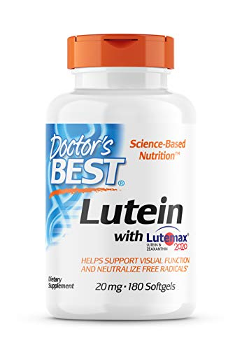 Foto 2 pulgar | Suplemento Doctor's Best Lutein Con Lutemax 20 Mg 180 S - Venta Internacional.