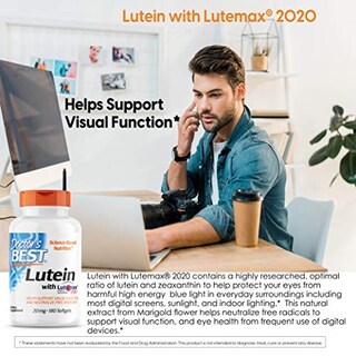 Foto 4 | Suplemento Doctor's Best Lutein Con Lutemax 20 Mg 180 S - Venta Internacional.
