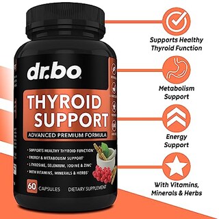 Foto 2 | Suplemento De Apoyo A La Tiroides Dr. Bo Natural Para Mujeres Y Hombres - Venta Internacional.