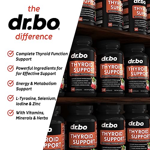 Foto 5 pulgar | Suplemento De Apoyo A La Tiroides Dr. Bo Natural Para Mujeres Y Hombres - Venta Internacional.