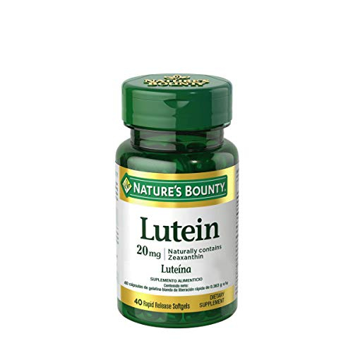 Foto 2 pulgar | Complementa La Luteína Nature's Bounty De 20 Mg Para La Salud Ocular, 40% So - Venta Internacional.