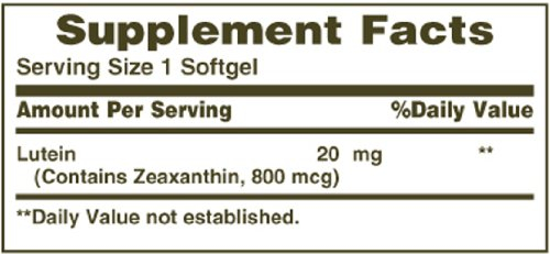 Foto 3 pulgar | Complementa La Luteína Nature's Bounty De 20 Mg Para La Salud Ocular, 40% So - Venta Internacional.