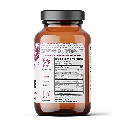 Foto 4 | Suplemento Umzu Thyrite Advanced Thyroid 30 Porciones - Venta Internacional.