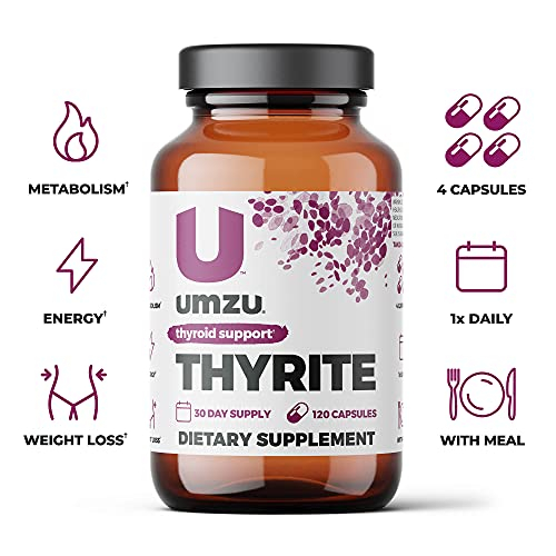 Foto 6 pulgar | Suplemento Umzu Thyrite Advanced Thyroid 30 Porciones - Venta Internacional.