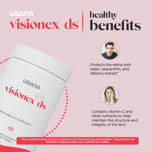 Foto 6 pulgar | Suplemento Usana Visionex Ds Con Luteína Para La Salud Ocular (28 Comprimidos) - Venta Internacional.