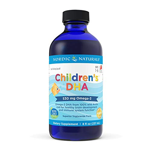 Suplemento Dha De Fresa Para Niños De Nordic Naturals, 240 Ml - Venta Internacional.