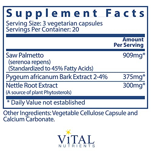 Foto 3 pulgar | Suplemento De Nutrientes Vitales: Palma Enana Americana, Pigeum/raíz De Ortiga - Venta Internacional.