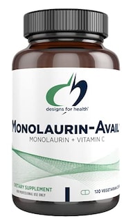 Foto 1 | Diseños De Suplementos Para La Salud Monolaurin-avail 1000 Mg 120 Ca - Venta Internacional.