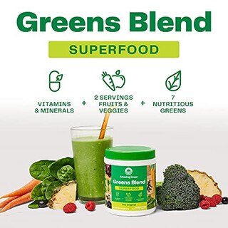 Foto 3 | Superfood Amazing Grass Greens Blend Super Greens, 100 Porciones - Venta Internacional.
