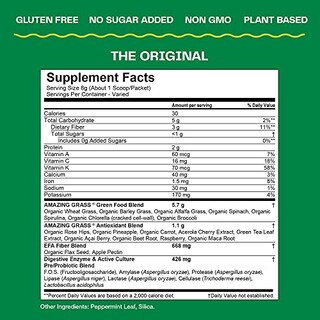 Foto 4 | Superfood Amazing Grass Greens Blend Super Greens, 100 Porciones - Venta Internacional.
