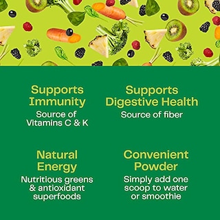 Foto 5 | Superfood Amazing Grass Greens Blend Super Greens, 100 Porciones - Venta Internacional.