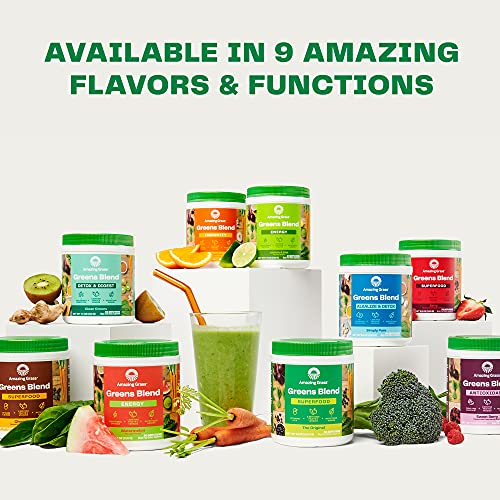 Foto 7 pulgar | Superfood Amazing Grass Greens Blend Super Greens, 100 Porciones - Venta Internacional.
