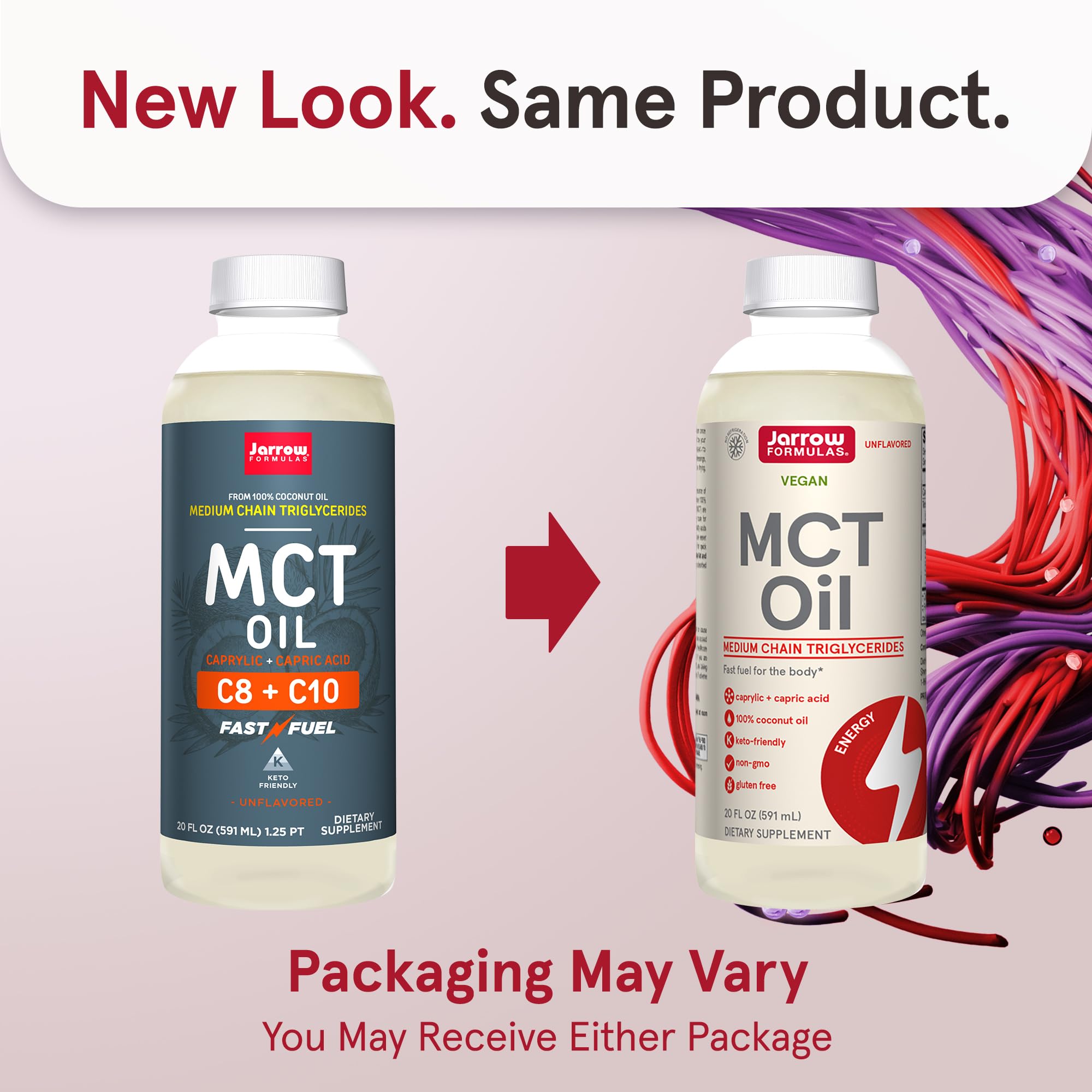 Foto 2 | Aceite Mct Jarrow Formulas 600 Ml De Ácido Caprílico (c8) + Ácido Cáprico (c) - Venta Internacional.
