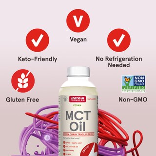 Foto 5 | Aceite Mct Jarrow Formulas 600 Ml De Ácido Caprílico (c8) + Ácido Cáprico (c) - Venta Internacional.