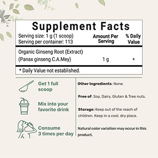 Foto 2 | Suplemento Con Microingredientes De Raíz De Ginseng Coreano 200:1 120 Ml - Venta Internacional.