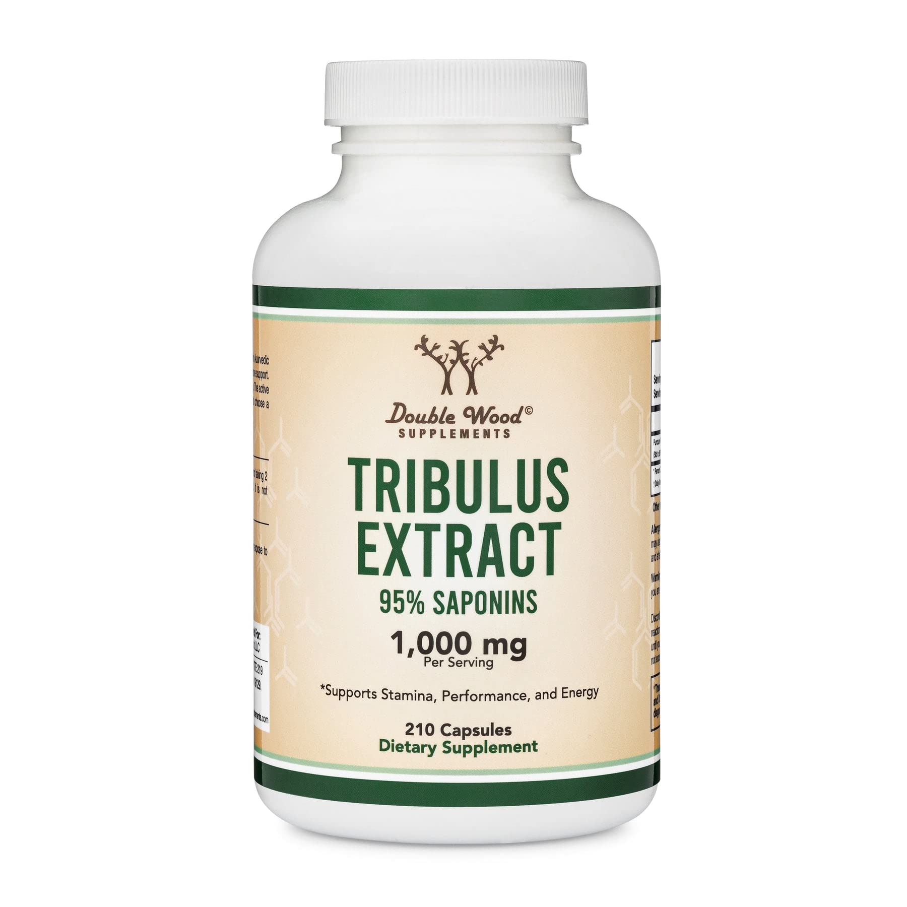 Foto 2 pulgar | Suplemento Double Wood Tribulus Terrestris 1000 Mg 210 Cápsulas - Venta Internacional.