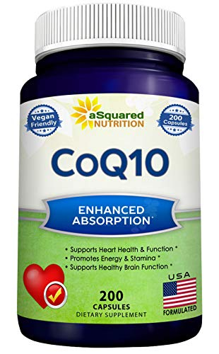 Foto 1 | Suplemento De Coenzima Q10 De Squared Nutrition, 400 Mg, Potencia Máxima, 200 C - Venta Internacional.