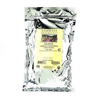 Foto 1 | Raíz De Jengibre En Polvo Orgánica Starwest Botanicals 454 G - Venta Internacional.