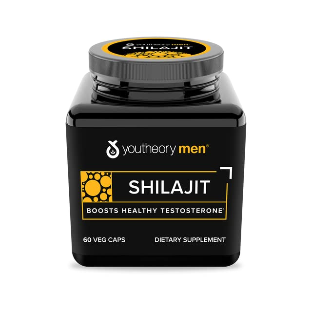 Foto 2 pulgar | Youtheory Shilajit Advanced Para Hombre, Negro, 60 Unidades - Venta Internacional.