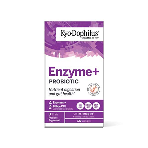 Foto 4 pulgar | Suplemento Kyolic Kyo-dophlius Enzymes + Probiotic 120 Cápsulas - Venta Internacional.