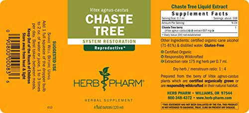 Foto 6 | Extracto Líquido Herb Pharm Chaste Tree Female Reproductive 12 - Venta Internacional.
