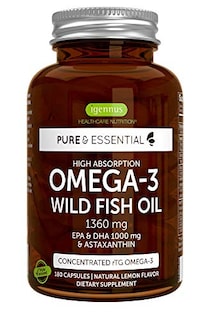 Foto 1 | Suplemento De Aceite De Pescado Omega-3 De Igennus Healthcare 1360 Mg 180 Ca - Venta Internacional.