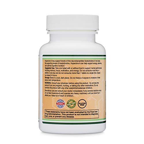 Foto 4 pulgar | Suplemento Double Wood Supplements Huperzine A 200 Mcg X 120  - Venta Internacional.