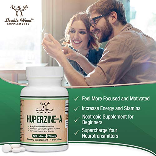Foto 6 pulgar | Suplemento Double Wood Supplements Huperzine A 200 Mcg X 120  - Venta Internacional.
