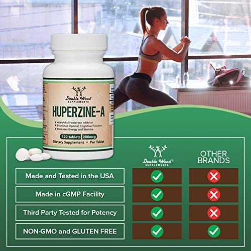 Foto 7 pulgar | Suplemento Double Wood Supplements Huperzine A 200 Mcg X 120  - Venta Internacional.