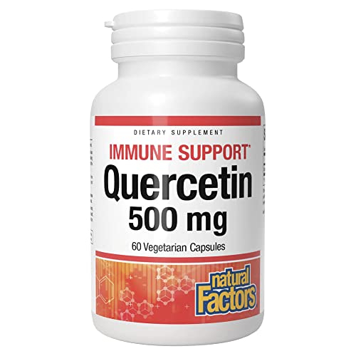 Foto 2 pulgar | Suplemento De Quercetina De 500 Mg De Natural Factors Para Immune 60 Cápsulas - Venta Internacional.