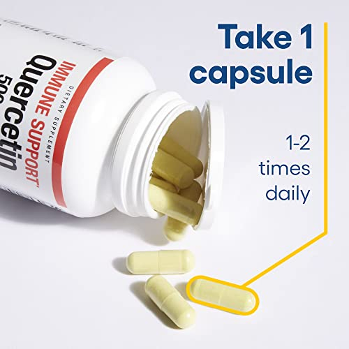 Foto 6 pulgar | Suplemento De Quercetina De 500 Mg De Natural Factors Para Immune 60 Cápsulas - Venta Internacional.