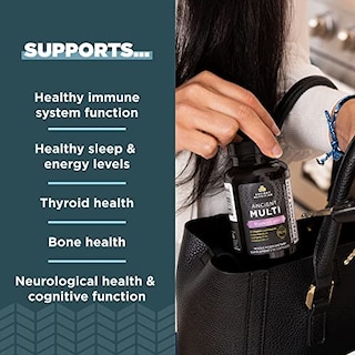Foto 3 | Multivitamínico Ancient Nutrition Para Mujeres Mayores De 40 Años Con 20 Vitaminas 90 C - Venta Internacional.