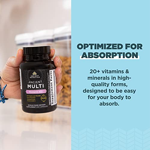 Foto 5 pulgar | Multivitamínico Ancient Nutrition Para Mujeres Mayores De 40 Años Con 20 Vitaminas 90 C - Venta Internacional.