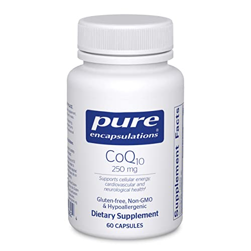 Suplemento De Coenzima Q10 De Pure Encapsulations 250 Mg Con 60 Cápsulas - Venta Internacional.