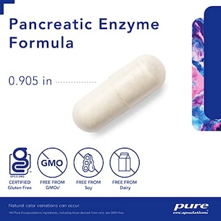 Foto 3 | Suplemento: Fórmula De Enzimas Pancreáticas Pure Encapsulations 180 - Venta Internacional.