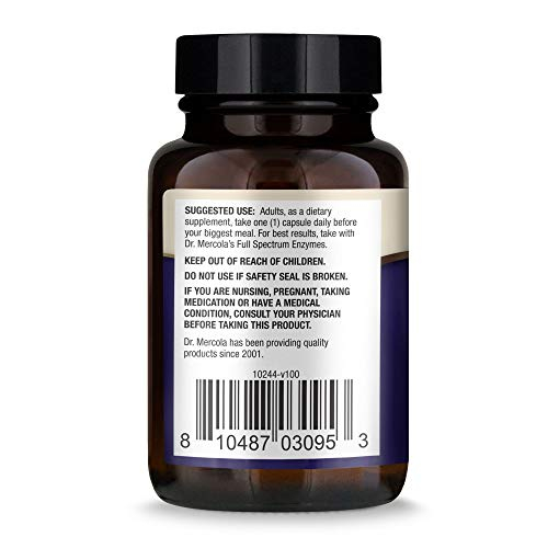 Foto 3 pulgar | Suplemento Dietético Dr. Mercola Bilie Enzymes 30 Cápsulas - Venta Internacional.