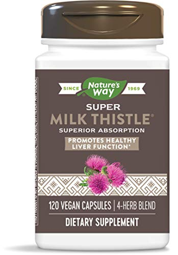 Foto 2 pulgar | Suplemento Nature's Way Super Milk Thistle 120 Cápsulas - Venta Internacional.