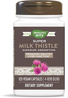 Foto 1 | Suplemento Nature's Way Super Milk Thistle 120 Cápsulas - Venta Internacional.