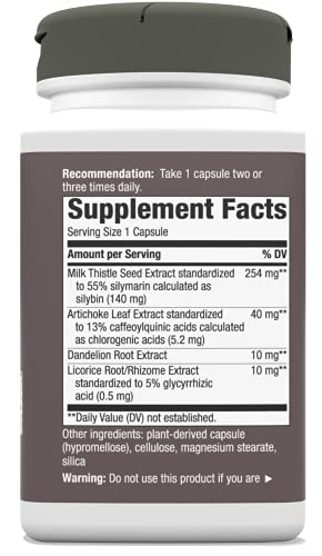 Foto 5 pulgar | Suplemento Nature's Way Super Milk Thistle 120 Cápsulas - Venta Internacional.